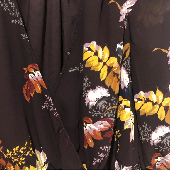 Madewell Floral Print Wrap Blouse - Picture 6 of 8